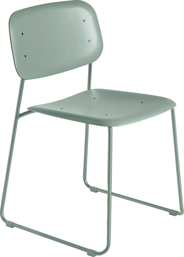 Soft Edge Sled Chair, Plastic